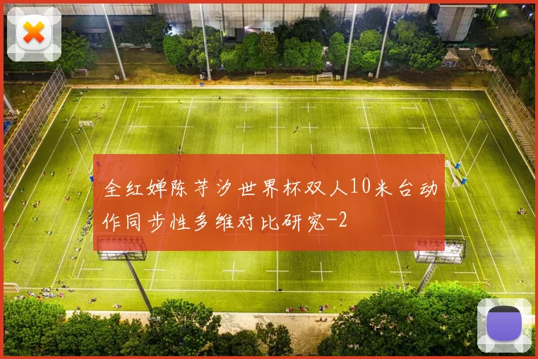全红婵陈芋汐世界杯双人10米台动作同步性多维对比研究